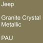 Preview: Jeep, Granite Crystal Metallic, PAU.